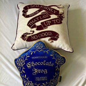 Harry Potter accent pillows (2)